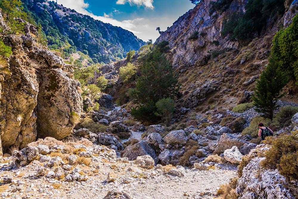 Imbros-Schlucht auf Kreta