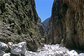 Samaria Schlucht auf Kreta Samaria-Schlucht auf Kreta