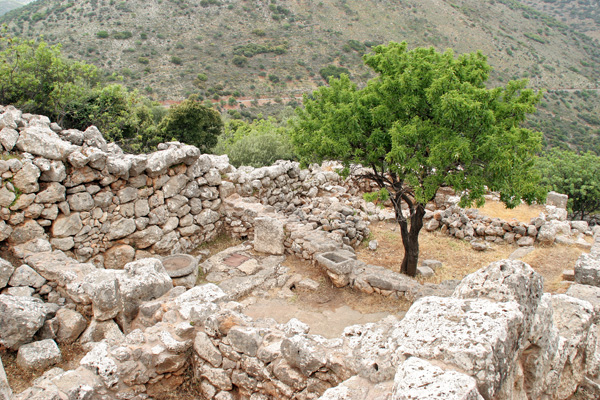 Das Bergdorf Lato auf Kreta Das Bergdorf Lato auf Kreta