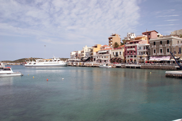 Agios Nikolaos, Blick auf die Stad