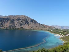 Lake Kournas auf Kreta