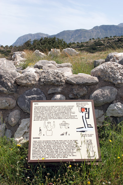 Ausgrabungen von Gournia in Ostkreta