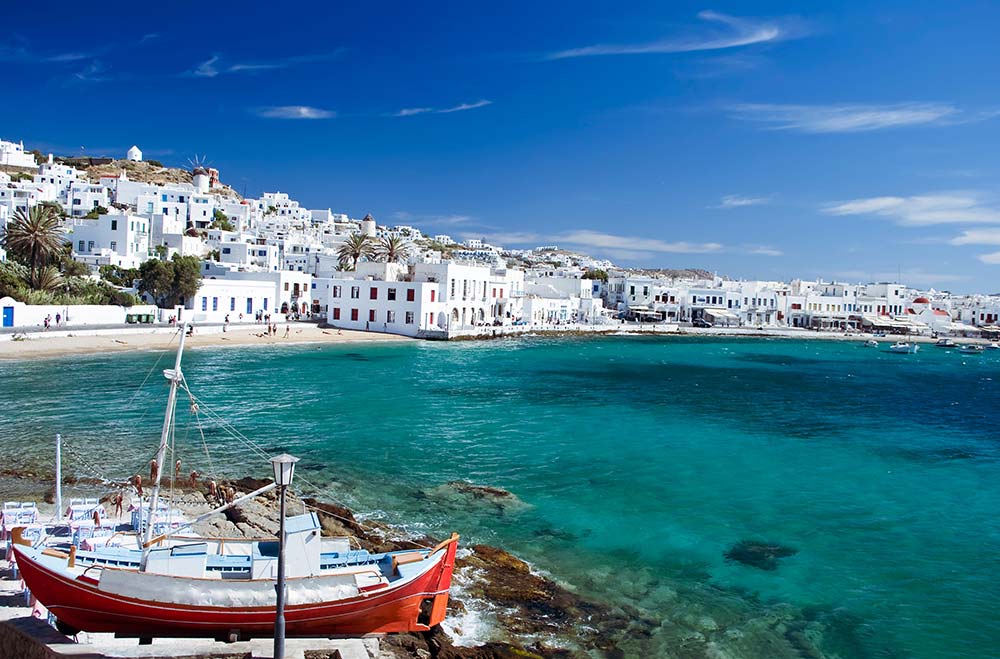 Mykonos auf den Kykladen