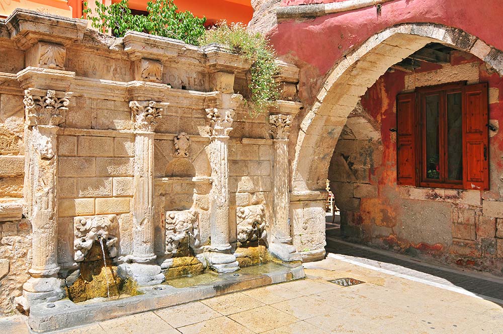 Venezianischer Brunnen Rimondi von Rethimnon