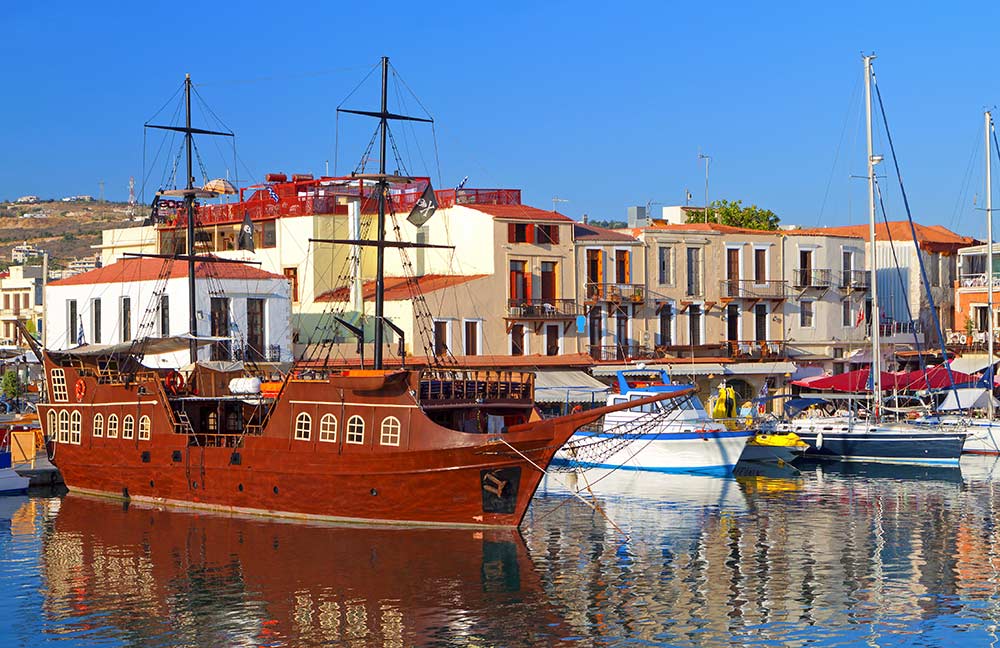 Hafen von Rethymno